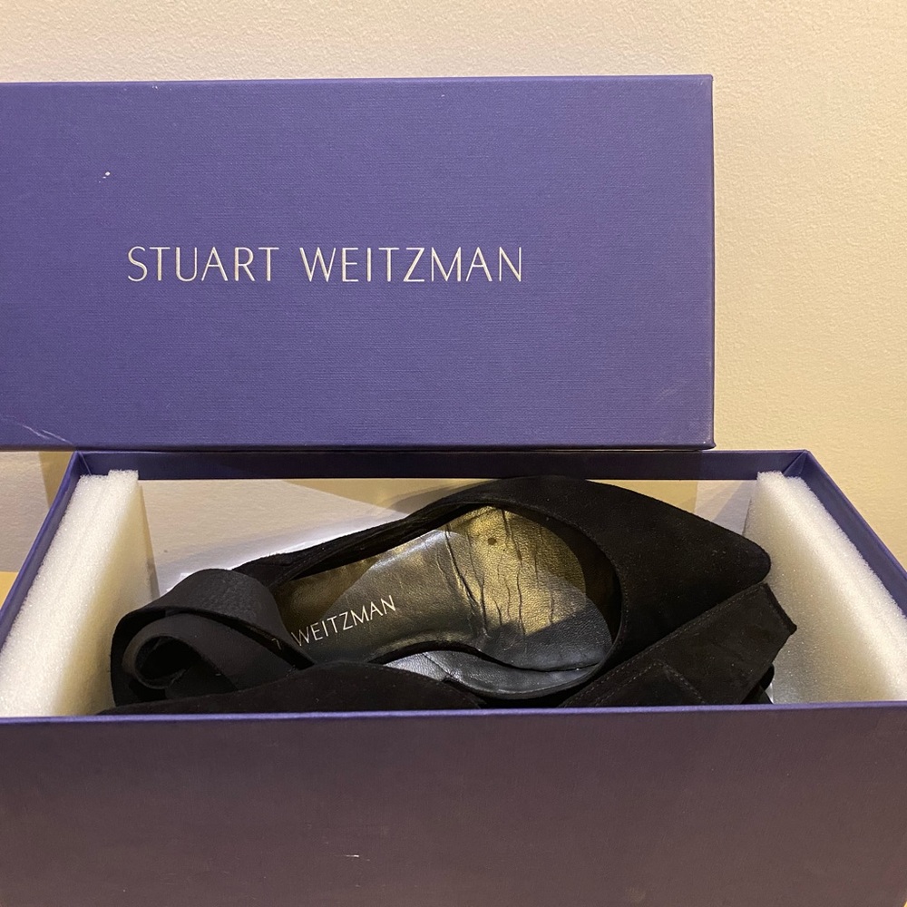 Stuart Weitzman Ribbon Flats - Picture 2 of 9